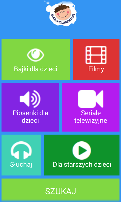 Aplikacja mobilna Bajki dla dzieci